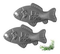 IJSDNVJNDX Herramienta para Cocinar Pescado con Hierro, Añade Hierro A los Alimentos y Al Agua, Eficiente y Segura, Paquete de 2