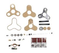 IJSDNVJNDX Kit de Atmosfera Rotativa Colorida LED Kit Gyro Shine Microcontrolador DIY Kit Electrónico de Soldadura Práctica de Soldadura B