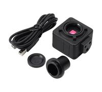 IJSDNVJNDX Microscopio CMOS de 5 MP, Cámara USB, Ocular Electrónico Digital, Controlador Gratuito, Microscopio Industrial de Alta Resolución.
