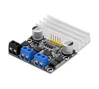 IJSDNVJNDX Placa Controladora de Motor DC 3V-18V 10A Módulo Controlador de Motor DC Puente H de Doble Canal Módulo Regulador de Velocidad PWM
