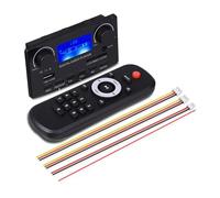 IJSDNVJNDX Placa Decodificadora de MP3 con Bluetooth 5.0 y Pantalla LCD, Compatible con Grabación Manos, FM, CC 12 V, MP3, WMA, WAV, Ape, FLAC. Reproductor de Audio.