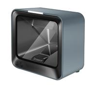 IJSDNVJNDX Plataforma de Escaneo de Códigos 1D/2D, Escáner de Código de Barras de Escritorio, la Relectura, Luz de Relleno Suave, Detección Infrarroja para Librerías.