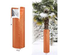 IJSDNVJNDX Protectores de Raíces para Palmeras con Cinta Autoadhesiva y Cordón Ajustable para Aislar el de Plantas en Jardines y Exteriores Durante el Frío.