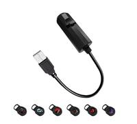 IJSDNVJNDX Proyector de Luz USB para Halloween, Luz de Calavera, Lámpara LED Fantasma, Rotación de 360°, Conmutable, Luz Ambiental A