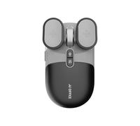 IJSDNVJNDX Ratón Inalámbrico con IA, Recargable por USB, Silencioso, 2.4 G/Bluetooth, Control de Voz con IA para Ordenador/Oficina, Color Gris Oscuro.