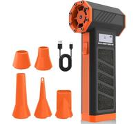 IJSDNVJNDX Soplador de Pintura Acrílica Inalámbrico con 5 Boquillas. Suministros para Verter Pintura. 4 Velocidades Ajustables para Resina