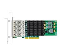 IJSDNVJNDX Tarjeta de Red + de 4 Puertos y 10 GB (Nic Ethernet PCIE) con Controlador Broadcom BCM57840, Interfaz PCIe 3.0 X8