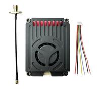 IJSDNVJNDX Transmisor de Audio y Video FPV VTX de 5.8G, 4.9G y 5W, 64 Canales, 7-36 V CC, PAL/NTSC, para Drones RC FPV de Alcance.