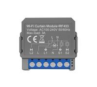 IJSDNVJNDX Tuya Smart WiFi Cortina Interruptor Persianas Interruptor RF433 Vida Inteligente Control Remoto Domótica