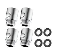 IJSDNVJNDX Válvula de de 4 Piezas, Ducha Limitadora de Caudal, Limitador de Caudal G1/2, Válvula de para Baño y Ducha