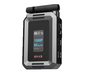 IJSDNVJNDX Videocámara Inalámbrica XVision HD RX 1080P 60 UVC, Transmisión en de 80 Ms, Baja Latencia y Sin Ruido para Cámara, Teléfono Inteligente y PC.