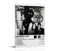 ijshndgn Póster de Charly García con portada de arte vintage, decoración de habitación, estética, para dormitorio, sala de estar, paredes, póster estético de 20 x 30 cm, estilo marco