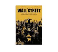 ijshndgn Póster de El lobo de Wall Street, cubierta de arte vintage, decoración de habitación, estética para dormitorio, sala de estar, paredes, póster estético de 20 x 30 cm, estilo sin marco