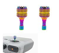 IJYHZKE Joystick de control remoto RC/RC 2 para DJI Mini 4 Pro, Mini 3 Pro, Air 3, Mavic 3 Classic, palancas de pulgar de aleación de aluminio, accesorios de repuesto ergonómicos y de control preciso