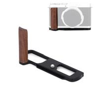 IJYHZKE Mango de madera en forma de L para Panasonic LUMIX L10 DC-L10 | Mango lateral de estilo retro con agujero roscado de 0.6 cm-20, placa de liberación rápida para Arca