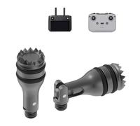 IJYHZKE Palanca de mando plegable RC-N1/N2/N3/N1C para DJI Neo 2/Mini 4 Pro/Air 3S/Avata 360, reemplazo de palillos retráctiles de aleación de aluminio para control de drones