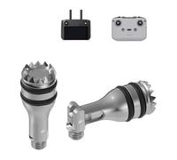 IJYHZKE Palanca de mando plegable RC-N1/N2/N3/N1C para DJI Neo 2/Mini 4 Pro/Air 3S/Avata 360, reemplazo de palillos retráctiles de aleación de aluminio para control de drones