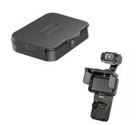 IJYHZKE Parasol magnético plegable compatible con DJI Osmo Pocket 4P/4/3, parasol antirreflejos con solapas laterales ajustables, protector de carcasa dura para filmación al aire libre