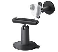 IJYHZKE Soporte de dirección con soporte adhesivo reutilizable compatible con Insta360 GO Ultra, bloqueo magnético y rótula para pared, ventana, superficie lisa, rosca inferior de 1/4 para palos de