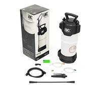 IK Foam Pro 12 - Pulverizador Profesional de Espuma - con Conector de Aire Comprimido - 3 Tipos de Espuma - Ideal para Limpieza y Desinfección - Depósito Traslúcido - Manguera Reforzada - 10L