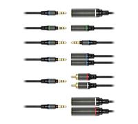 IK Multimedia Accesorios - Kit de cables audio, negro