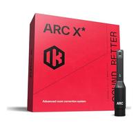 IK Multimedia Corrección de habitación ARC X, calibración de Monitor y emulación de Altavoces: micrófono de medición acústica de Estudio, monitoreo Virtual y Enchufe de Baja latencia Incluido