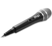 IK Multimedia IP-IRIG-MIC - Micrófono de condensador (vocal, de mano), color negro