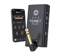 IK Multimedia TONEX Plug: Amplificador portátil de Auriculares para Guitarra y bajo con más de 40.000 Modelos de Tonos, Interfaz de Audio USB-C, transmisión Bluetooth y Herramienta de Audio