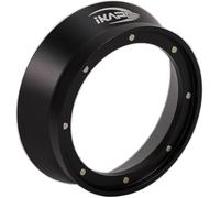 IKAPE Embudo dosificador de espresso de 58 mm, embudo dosificador magnético con 8 imanes, anillo dosificador de café compatible con todos los filtros de espresso de 58 mm