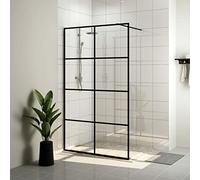 IKAYAA Mampara Ducha Fija 90 x 195 cm -Panel Pantalla Fijo Ducha de Vidrio ESG - Mamparas de Ducha Fija con Cristal Templado 5 mm - Mampara Fija Transparente #3