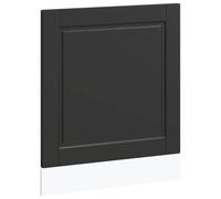 IKAYAA Panel Frontal para Lavavajillas,1.5 cm, Porto, Panel Delantero Lavavajillas Cocina, Puerta Lavavajillas, Negro 60 x 1.5 x 67 cm
