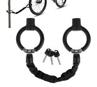 ike Chain Lock - Heavy Duty Anti Theft Seguridad Cadena de bloqueo con aleación de zinc