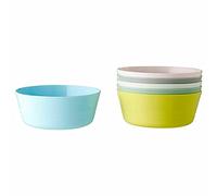 Ikea 3 paquetes de 6 cuencos de colores para niños