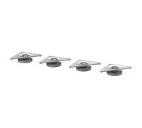 IKEA 703.400.44 - Pie de metal ajustable (4 unidades)