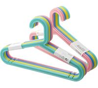 Ikea BAGIS - Perchas para ropa infantil, colores pastel mixtos, juego de 16