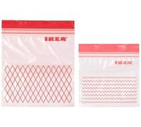 Ikea Bolsa, Rojo, 19x8x5 cm, 60 Unidades