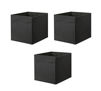 Ikea Caja de drona (negro, paquete de 3 unidades de largo x 13 pulgadas de ancho x 13 pulgadas de alto)