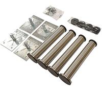 IKEA CAPITA - Pierna, acero inoxidable / 4 pack / 4 Pack - 16 cm