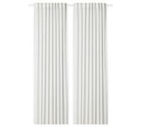 Ikea Cortinas HILJA, 1 par, color blanco, 145 x 250 cm