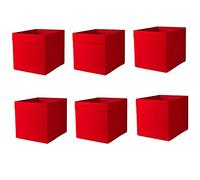 IKEA Drona Box, roja (Pack de 6)