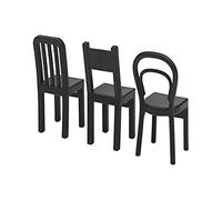 IKEA Fjantig - Juego de 3 ganchos negros de polipropileno, 12 cm, para colgar en el baño, 100 g de capacidad de peso
