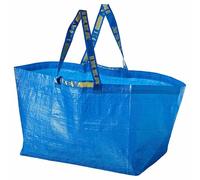 Ikea Frakta - Bolsa de la compra, grande, azul, paquete de 2