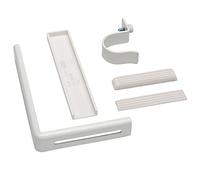 Ikea Home - soportes para paredes interiores o techos; color: blanco, metal, blanco, blanco, 1 x weiß