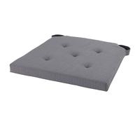 IKEA JUSTINA - Cojín para silla, gris - 35/42x40x4,0 cm