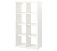 IKEA KALLAX Estantería blanca (77 x 39 x 147 cm) 8 baldas