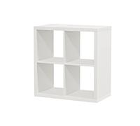 Ikea Kallax Estantería para Libros, estantería de Pared, Separador de Espacios, Color Blanco (77 x 77 cm)