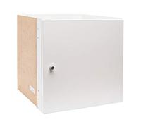 Ikea Kallax Inserto con puerta, blanco, 33 x 33 cm
