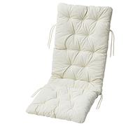 Ikea KUDDARNA - Cojín para asiento y respaldo (116 x 45 cm), color beige