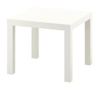 IKEA Mesa auxiliar Lack, 55 x 55 cm, color blanco