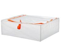 IKEA Parkla - Estuche de almacenamiento, 55 x 49 x 19 cm, polipropileno, transparente
